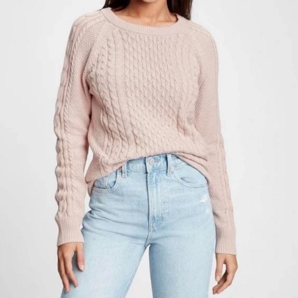 Gap Cable-Knit Crewneck Sweater